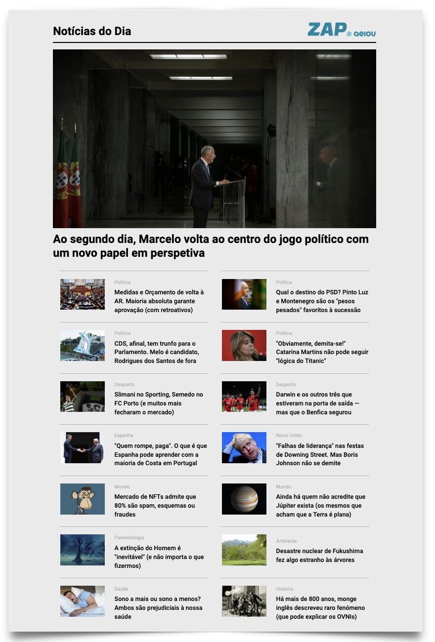 Newsletter ZAP